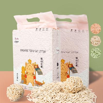 China High Quality Dust Protected Tofu Wholesale Viable Cat Litter Pet Cleaning Products from Cat Litter Lower Price Mixed for sale