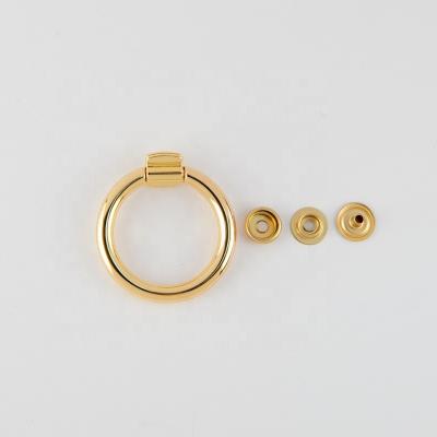 China Gold Washable Custom Color Big Size Four Part Snap Button For Fashion Show for sale