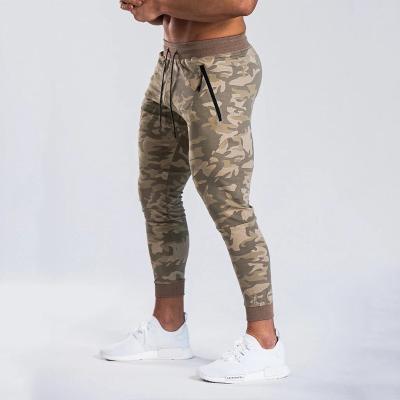 China Breathable Zipper Pocket Track Pants Slim Fit Custom Joggers Wholesale Cheap Camouflage Sweatpants Mens Sweatpants for sale