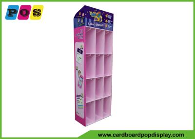 China Hanging Cardboard Sidekick Display Retail POS With Pegs And 12 Pockets SK025 for sale