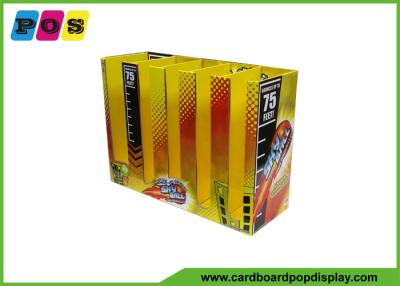 China POP Corrugated PDQ Retail Packaging Boxes Vertical Dividers For SKY Balls CDU074 for sale