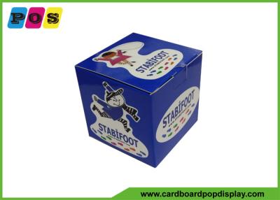 China Coated Paper Retail Packaging Boxes Shinny Lamination For Baby Shoes BOX038 for sale