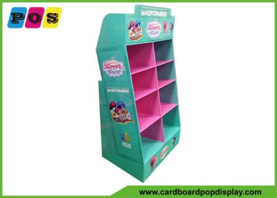 China Retail Advertising PDQ Retail Display Eight Pockets For Games Promotion POC041 for sale