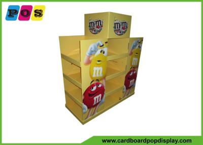 China Promotional Advertising Cardboard Pop Up Display For M&M Candies PA015 for sale