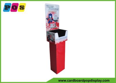 China Glossy Lamination Corrugated Dump Bin Display For Recycle 3D Glasses DB027 for sale