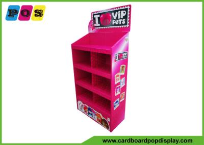 China Eye Catching Printing Cardboard Display Stands Point Of Purchase For Plush Toys Promtion FL028 for sale