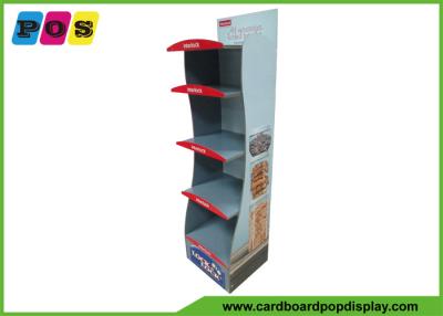 China Retail Stores Promotional Display Stands Cardboard Shelf Fixture For Lock & Lock FL062 for sale