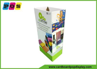 China Advertising Corrugated Cardboard Dump Bin Display Carton For Fabric DB047 for sale