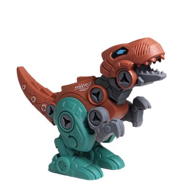 China 4PCS Child Educational Take Down Toy Dinosaur Model Kids DIY Dinosaur Toys SZ666-02S for sale