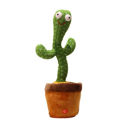 China Wholesale Children's toys plush dancing cactus toy with song cactus que cacti habla talking artificial Bailarin toys for sale