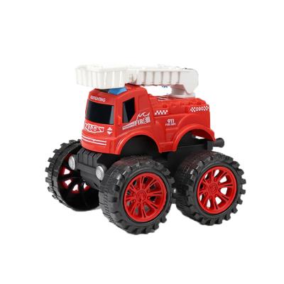 China Friction Toy Popular design fun children assembling inertia toy car construction engineering toy car for sale