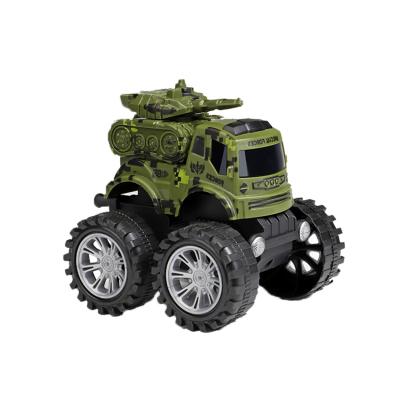 China Friction Toy Newly launched children's toy robot inertia deformation engineering vehicle transformed inertia transformation truck for sale