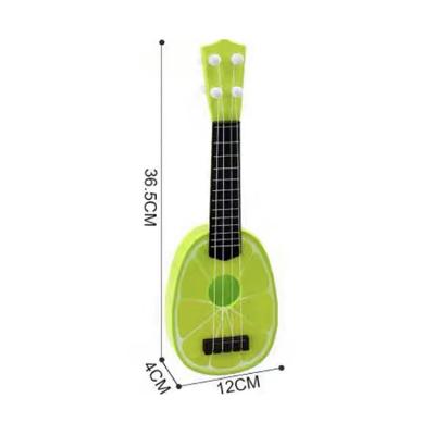 China Selling High Quality Customized Cute Plastic Fruit Shape Ukulele Guitars Play 100 for sale