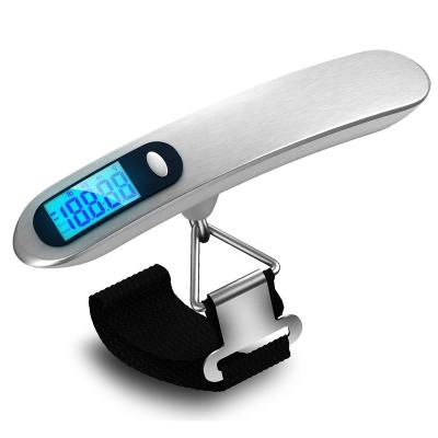 China Hot Selling Portable Stainless Steel 50kg/10g Digital Travel Baggage Luggage Moving Scale Office Room Outdoor Household for sale