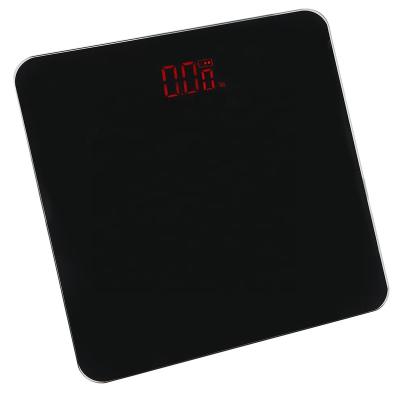 China With Tray Household Use Tempered Glass 180Kg 396Lb Digital Scale Body Weighing Bathroom Scale for sale