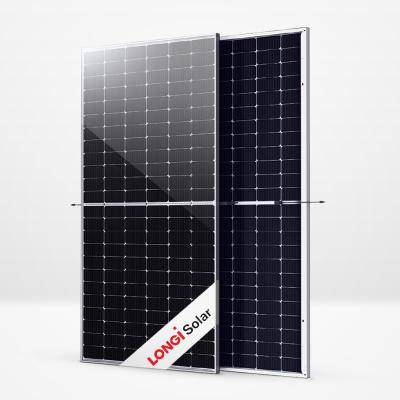 China LONGi JA MBB 9BB Half Cell Solar Panel 545W 540W 550W Commercial Solar Power Solar Panels For Rooftop Solar Power System for sale