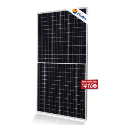 China Commercial Half Lifted Cut Bifacial Solar Panel 405W 410W Solar Panel For EU Market for sale