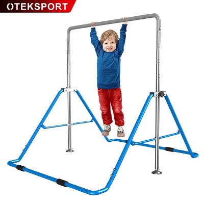 China Gym Equipment Indoor Adjustable Gymnastics Horizontal Bar Horizontal Bar for Kids Pull Up Junior Training Bar for sale