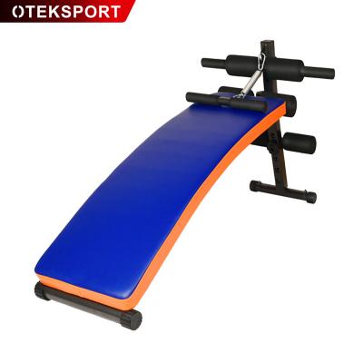 China Sit Up Bench Flat Crunch Indoor Adjustable Ab Board Fitness For Workout Gym Abdominal Equipment for sale