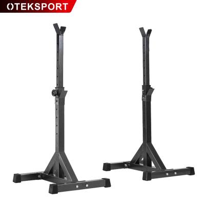 China Free Weight Equipment Gym Use Weight Equipment Adjustable Power Rack Fitness Home Squatting Exerciser for sale