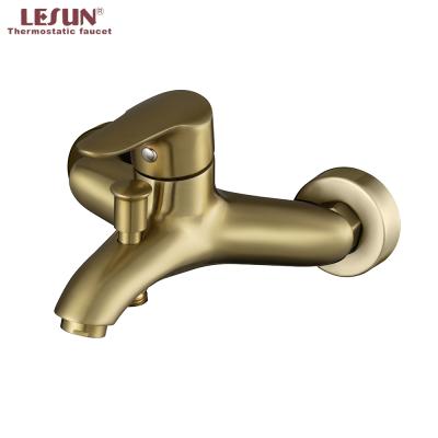 China Wholesale Retro Sliding Bar Wall Mounted Bronze Bathtub Faucets Bathroom Taps Shower Faucet for sale