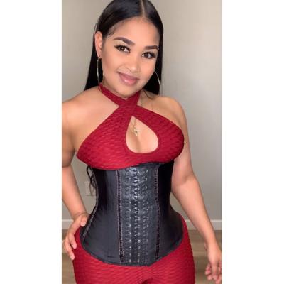 China Antibacterial Compression Cinchers Waist Trainer For Women Tummy Control Recovery Postpartum Girdle Body Shaper Corsets Seamless Belt for sale