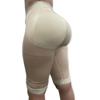 China Antibacterial Tummy Sheath Body Shapewear Women Shaping High Waist Control Post Surgery Strapless Panties Butt Lifter for sale