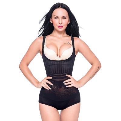 China Antibacterial Stock Full Body Shaper Slimming Belts Waist Trainer Colombian Reducer Corset Shapewear Bodysuit Slimming Underwear for sale