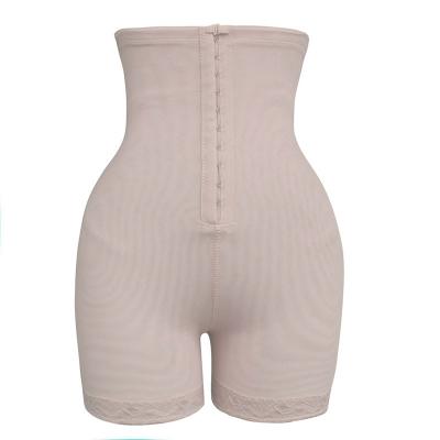 China Antibacterial Women's Hi-Waist Fajas Shapewear Minimizing Shapewear Hook Body Shaper Waist Trainer Shorts Waist Butt Lifter High Comfort for sale