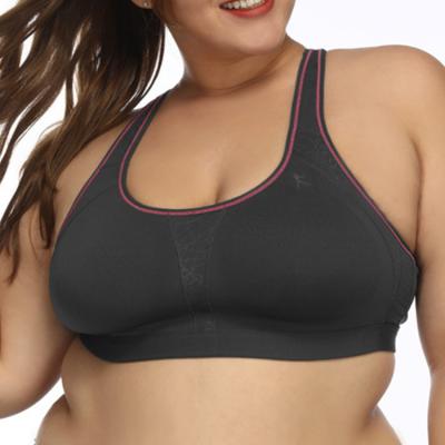 China QUICK DRY Wide Shockproof Fitness Bra Sports Shoulder Strap Foreign Trade Yoga Underwear No Steel Ring Beauty Vest Bra Fixed Type for sale