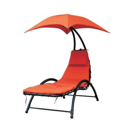 China Modern Outdoor Hang Curved Steel Lounge Chair Swing Chair for sale