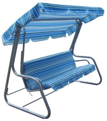 China 3 Seat Modern Porch Patio Outdoor Swing Chair for sale