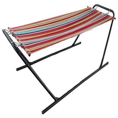 China Modern steel furniture relax outdoor hammock for sale