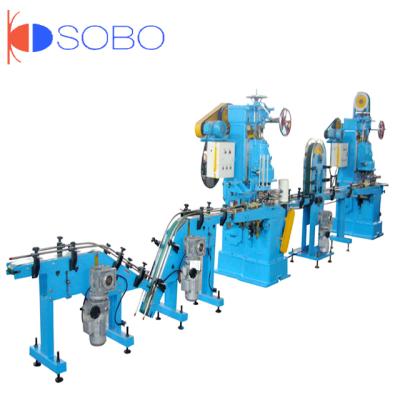 China New Production KOSOBO Automatic Cans Body Making Machine Round Cans Making Line Machinery For Tomato Cans Making for sale