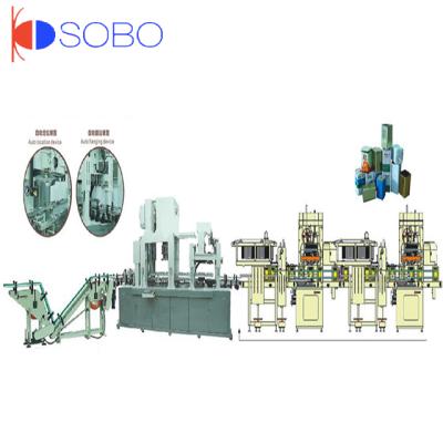 China Cans Making KOSOBO 4L Square Cans Making Line Tinplate Can Making Machine Food Can Production Machine for sale