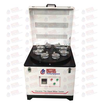 China 8 Samples Ceramic Tile Abrasion Tester Laboratory Testing Equipment for sale