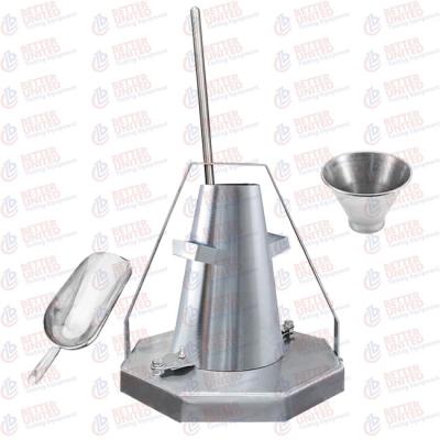 China Portable Slump Cone Set, Sprayed Steel Concrete Testing Equipment for sale