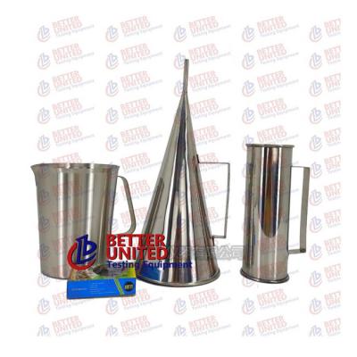 China Stainless Steel Marsh Funnel Viscometer Drilling Fluids Testing Equipment for sale