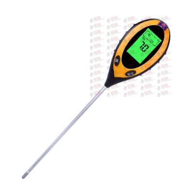 China Probe Length 7.7inch 4 In 1 Soil PH Meter Soil Testing Equipment High Accuracy for sale