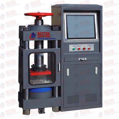 China SGS 380VAC Concrete Testing Machine Cube Compression Testing Machine for sale