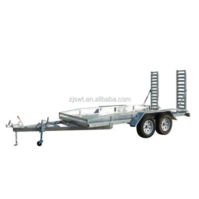 China car trailer car trailer/tandem car carrier trailer for sale