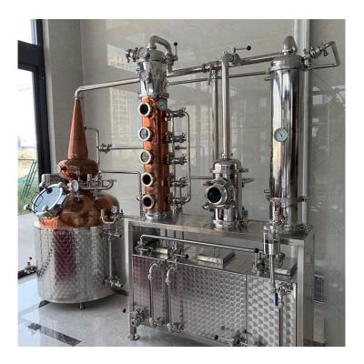 China China Factory Heating/Heating Steam/Gas Copper Stainless Steel Alcohol Wine Still Electric Distillery Electric Distiller for sale