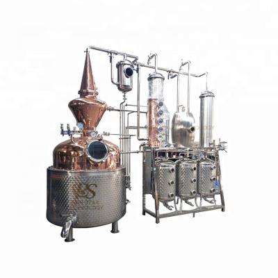 China Factory 1000l 2000l Food Grade Liquor Destilation Alcohol Spirits Distillery Equipment for sale