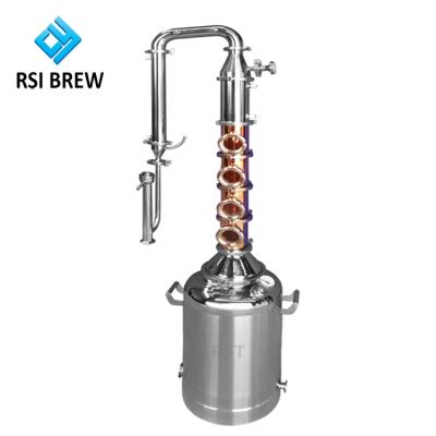 China Factory 150L Pot Column Factory Direct Distillery Always Used for sale