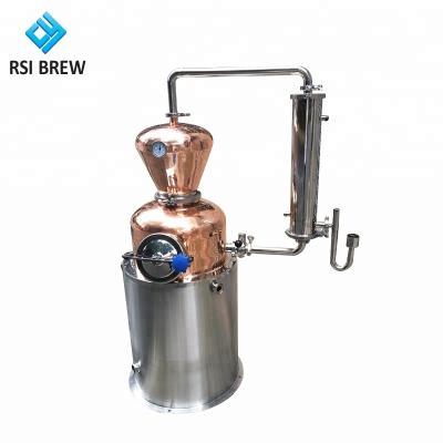 China New Made Alcohol maker distillery distillation column illegal liquor still destillation for sale