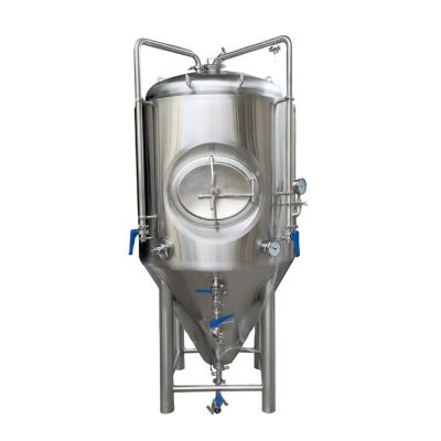 China Factory Factory Customized Cone Shaped Cone Shaped Convenient High Quality Craft 1000L Beer Machine Multifunctional Fermentation Tank for sale