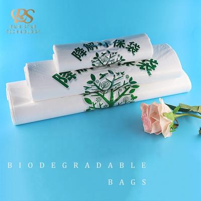 China Recyclable Environmental Biodegradable Plastics Packaging Bags OEM Customized Logo for sale