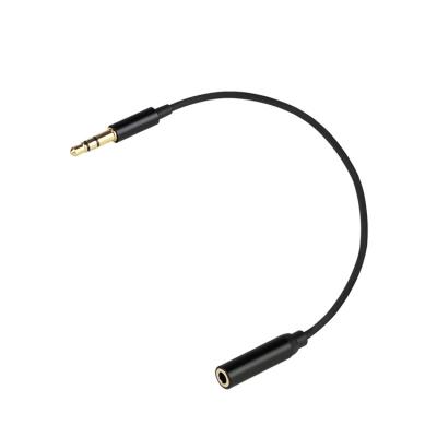 China Camera 3.5mm TRRS Female to Male TRS Cable Audio Adapter Cables Adapter for Camera/Computer for sale