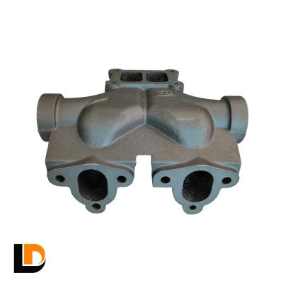 China Wheel Loader Parts 6251-11-5120 MANIFOLD CENTER For SAA6D125E PC450 HM300 Wheel Loader Accessories for sale