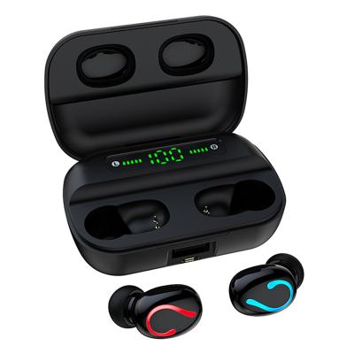 China Osteoconductive Earbuds Wireless Bluetooth 5.0 In Ear Headphones IPX68 Waterproof Headphones With LED Display MIC For Sports Workout for sale